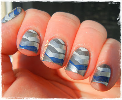 Chevron Nail Designs in 18 Beautiful and Elegant Ideas