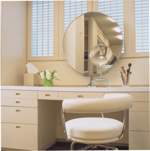 20 Gorgeous Makeup Vanity Table Design, Makeup Vanity Ideas For Bathrooms