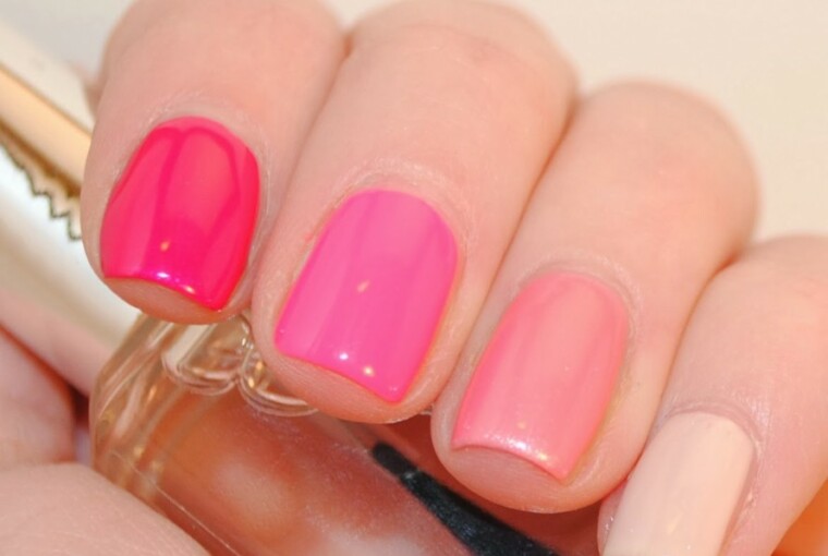 Fabulous Pink Nails – 17 Amazing Nail Art Ideas - pink nails, pink nail art, nail art ideas