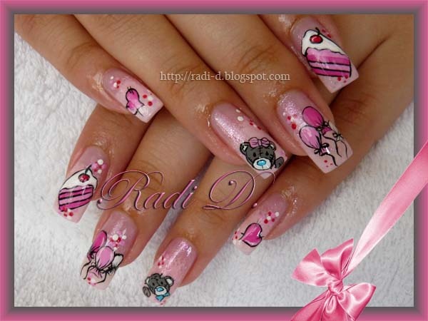 2. Long Birthday Nail Designs for Women - wide 5