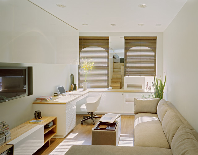 16 Modern and Spacious Open Concept Apartment Design Ideas - Open Concept Apartment Renovation With Textured Walls