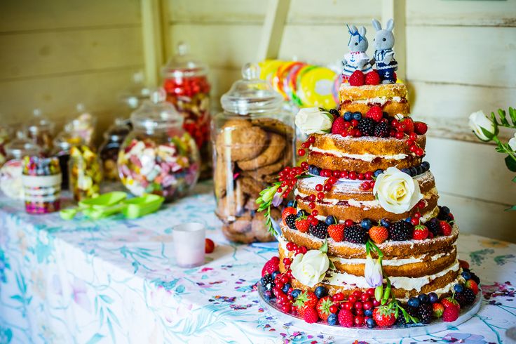 15 Gorgeous Wedding Cake Ideas Inspired by The Summer - Wedding Cake, summer wedding cake, summer wedding