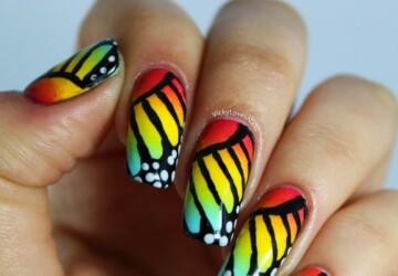 Colorful Nail Designs in 17 Creative Ideas - summer nail art, spring nail art, nail design, nail art ideas, colorful nail art, Colorful