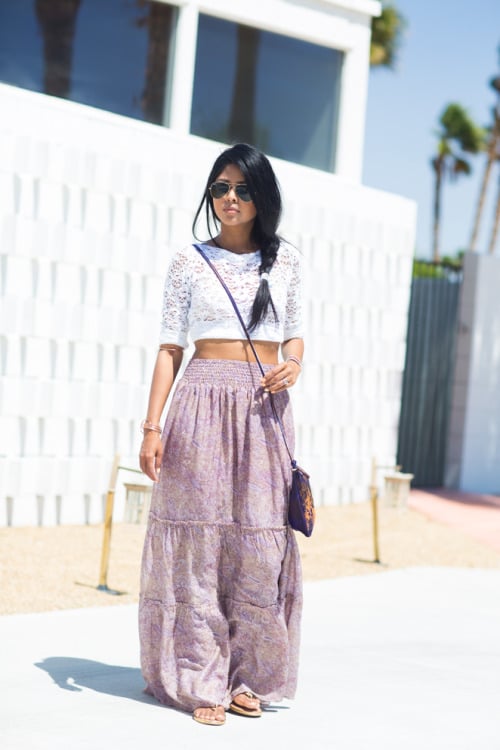 Stylish Maxi Skirt Outfit Ideas ...