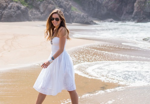 Crisp and Fresh - 15 White Summer Dress Outfit Ideas - white summer dress, white dresses, white dress, summer dresses, summer dress, summer, outfits, Outfit ideas, outfit idea, outfit, fresh, fashion, crisp