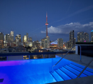 22 Breathtaking Rooftop Pool Design Ideas You Must See - rooftop pool design ideas, rooftop design, pool with sea view, pool design ideas, pergola rooftop, infinity pool