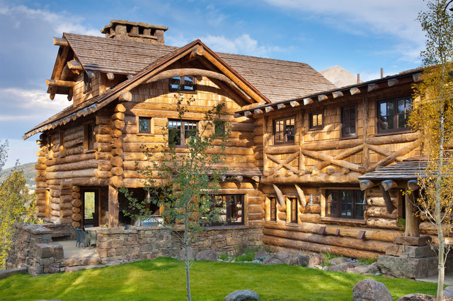 Ultimate Get Away: 18 Dreamy Log Houses - log houses, log house, log homes, log home, log cabin, log, homes, home, architecture