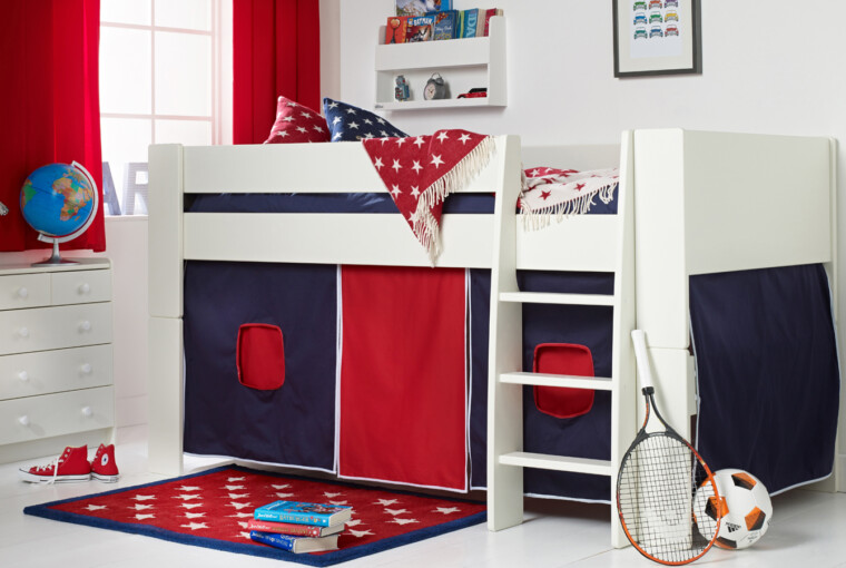 Design Guide for Durable Kids’ Rooms - study and play, storage solutions, midsleeper bunks, kids room, home decor, changeable decor