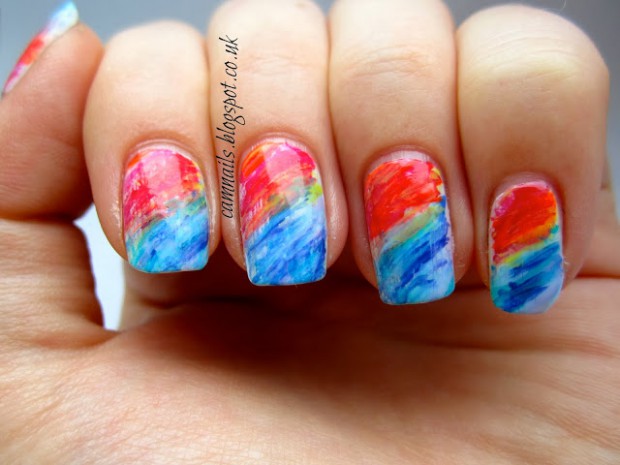 Abstract Nail Art Ideas- 20 Creative and Unique Nail Designs