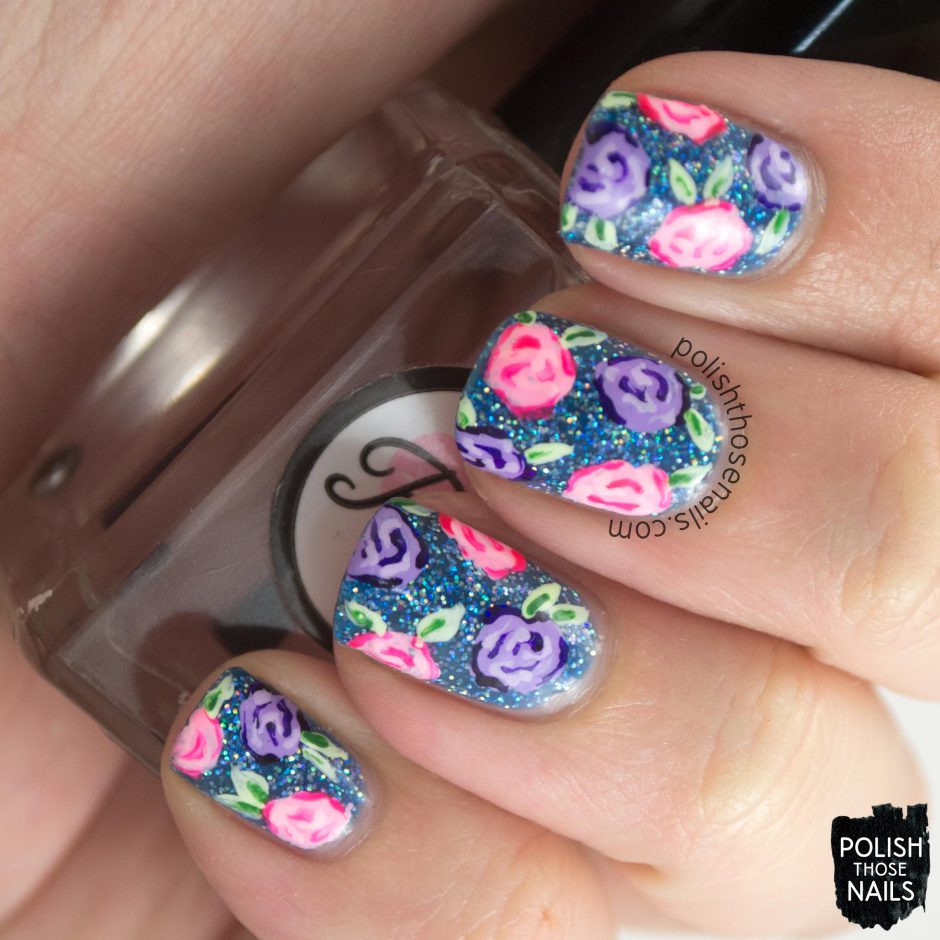 Roses on Your Nails 16 Adorable Floral Nail Art Ideas