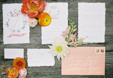 15 Beautiful Wedding Invitations You Can Make Yourself - wedding invitations, wedding inspiration, wedding ideas, diy wedding