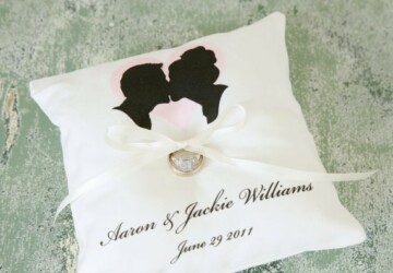 16 Creative DIY Ring Bearer Pillow Ideas - wedding rings, Wedding Ring, wedding, ring pillow bearer, ring pillow, ring, pillow bearer, Pillow, diy wedding, diy, crafts, craft