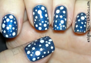 Blue Nail Art Ideas for Every Occasion – 20 Gorgeous Nail Designs - nail art ideas, blue nail polish, blue nail art ideas