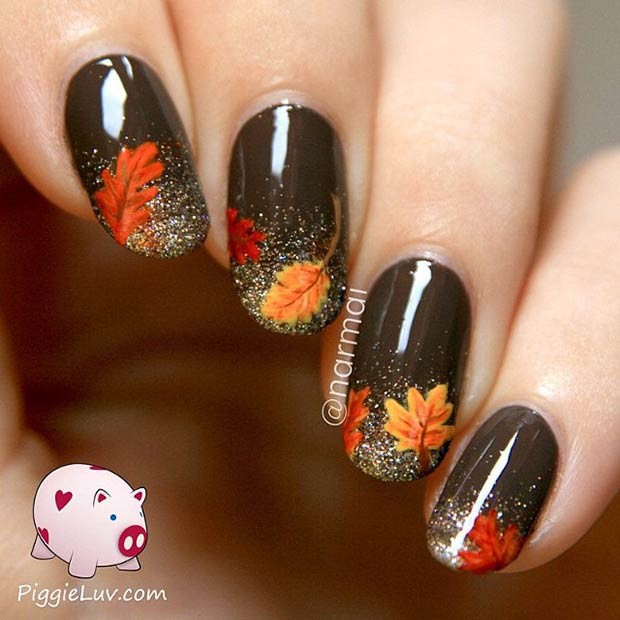 fall nail art (1)