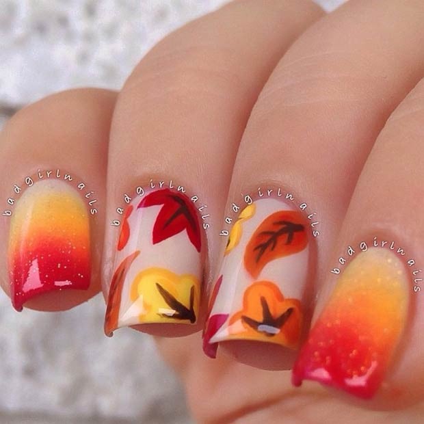 fall nail art (2)