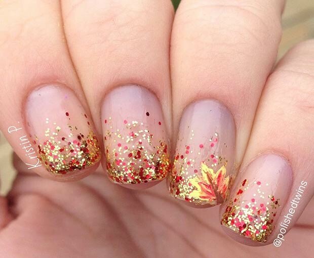 18 Creative Fall Nail Art Ideas You’ll Love 18 Creative Fall Nail Art Ideas You’ll Love - nail designs, nail art ideas, fall nails, fall nail design, fall nail art, fall fashion