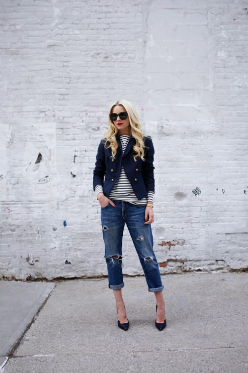 20 Stylish Ways to Wear Stripes from Now Through Fall