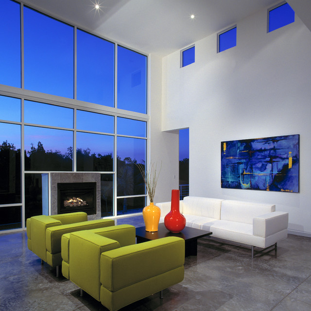 15 Glass Wall Living Room Ideas for All Nature Lovers