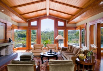 19 Stunning Wood Ceiling Design Ideas To Spice Up Your Living Room - wooden ceiling, wooden, wood ceiling, wood, stunning, Living room, home design, home, ceiling