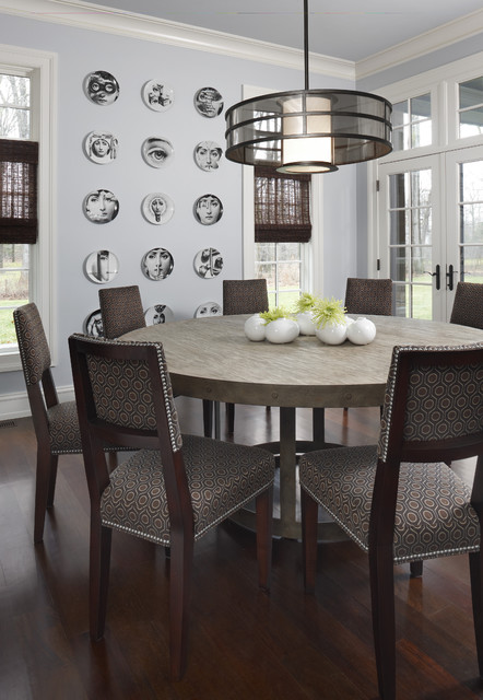 24 Elegant Round Dining Table Design Ideas, 70 Inch Round Kitchen Table