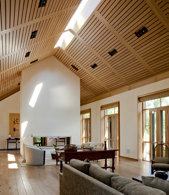 19 Stunning Wood Ceiling Design Ideas To Spice Up Your Living Room