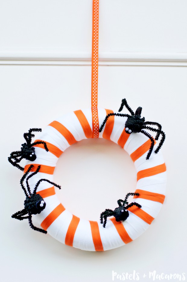 diy halloween wreath (14)