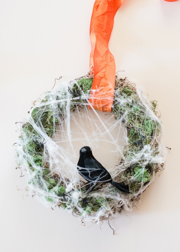 diy halloween wreath (3)