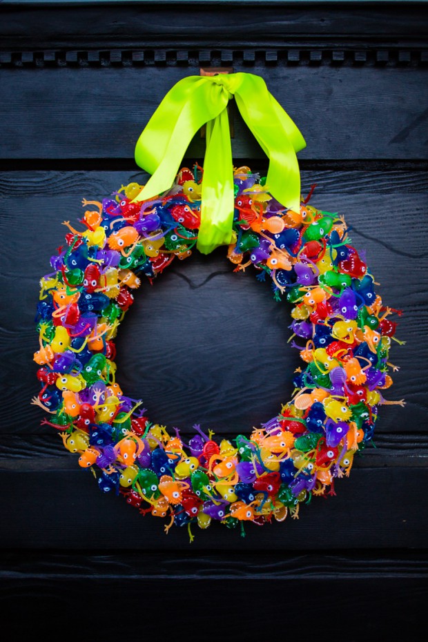 diy halloween wreath (4)