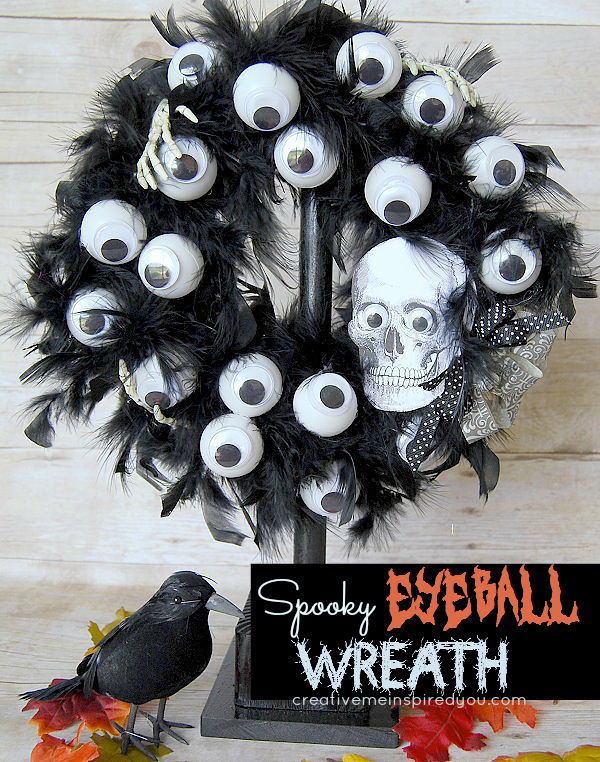 diy halloween wreath (6)