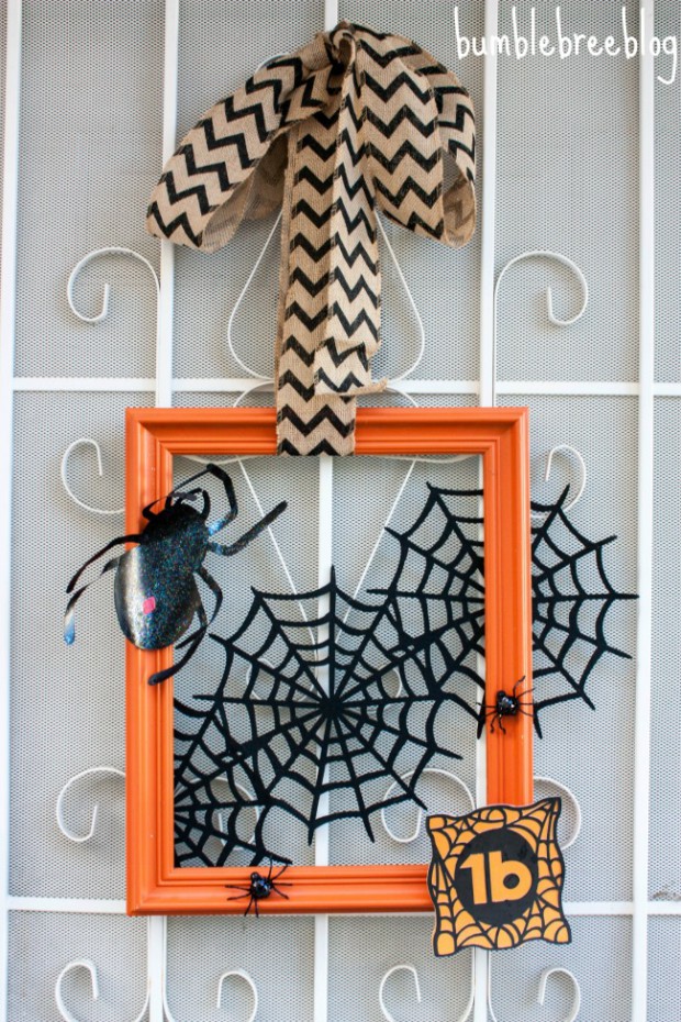 diy halloween wreath (8)