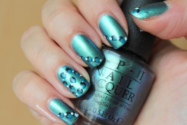 18 Creative and Unique Teal Nail Art Ideas