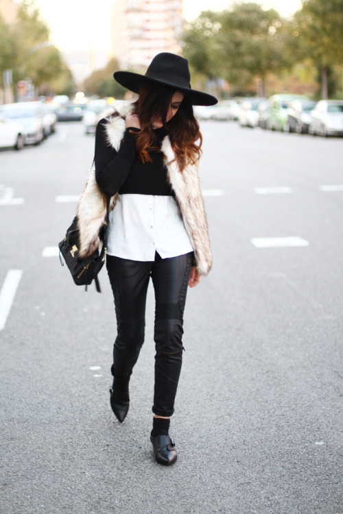 Style Tips How To Wear Fur Vest + 20 Trendy Outfit Ideas