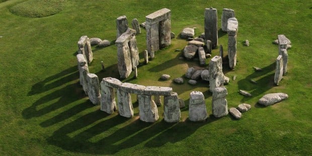 Stonehenge, aerial view