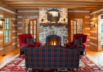 Decorating With Plaid: 21 Cozy Home Decor Ideas - tartan home decor, tartan, plaid home decor, plaid, home decor, home, cozy