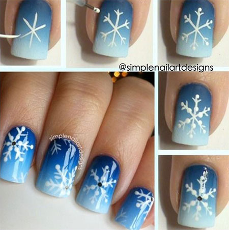 diy christmas nails (16)