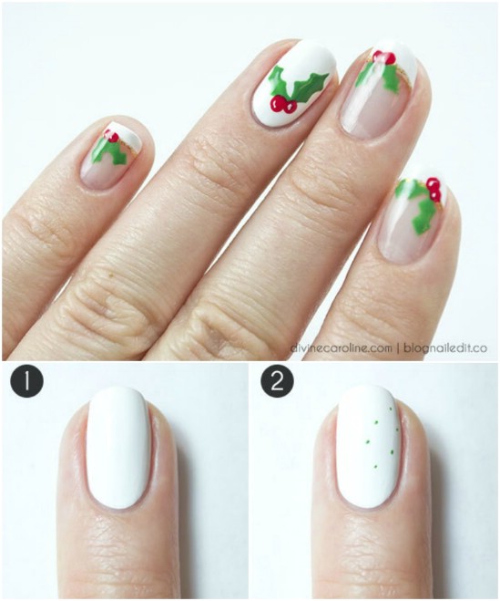 diy christmas nails (5)
