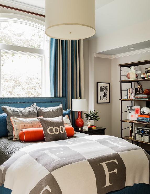 gray-and-blue-boy-bedroom-monogram-blanket