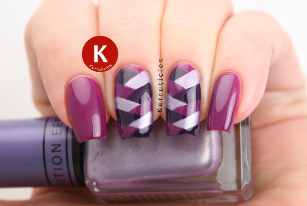 20 Lovely Nail Art ideas- Three Shades of Purple on Your Nails - purple nail art ideas, purple, nail designs, nail art ideas