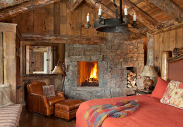 18 Cozy Cabin Bedroom Design Ideas - mountain cabin, Cozy Cabins, cozy cabin bedroom, cozy bedroom, cabin bedroom, bedroom design, bedroom decor