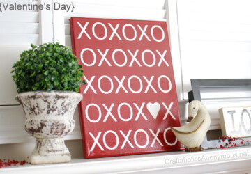 18 Cute and Easy DIY Valentine’s Day Home Decorations - Valentine's day, diy Valentine's day decorations, diy Valentine's day, diy home decor