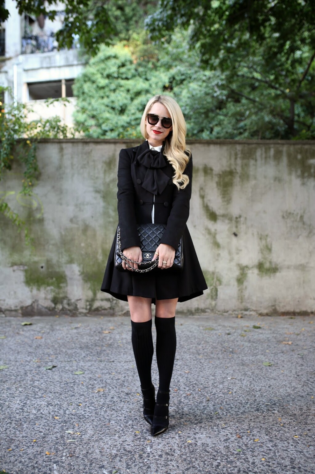 How Fashion Bloggers Wear Knee-High Socks: 19 Outfit Ideas