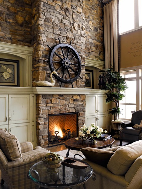 17 Divine Stone Wall Ideas For Your Living Room