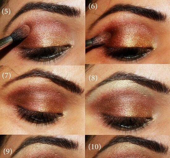 16 Easy Step By Step Tutorials to Teach You How To Apply Make-Up Like A Pro - step by step, makeup tutorials, makeup like a pro, Makeup Ideas, Eye-Makeup