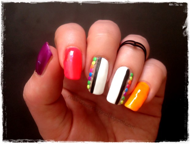 rainbow-neon-nail-art-5