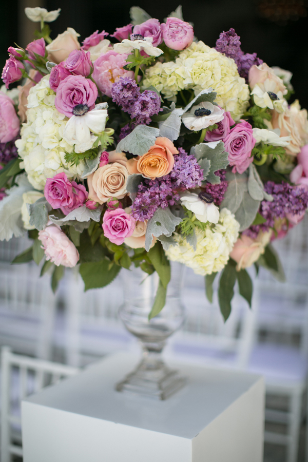 Puprle Spring Wedding at Bellagio Las Vegas, NV | Meg Ruth Photography and Cashman Photo | See more on My Hotel Wedding: http://www.myhotelwedding.com/blog/2015/10/12/puprle-spring-wedding-at-bellagio-las-vegas-nv/