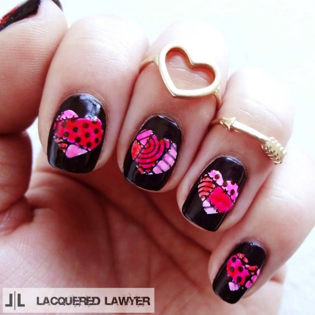 valentine nails (5)