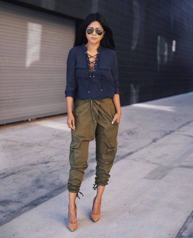 17 Ways to Style Lace Up Top This Season