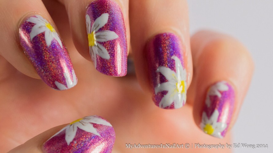 Flowers on Your Nails 20 Nail Art Ideas Ideal for Spring