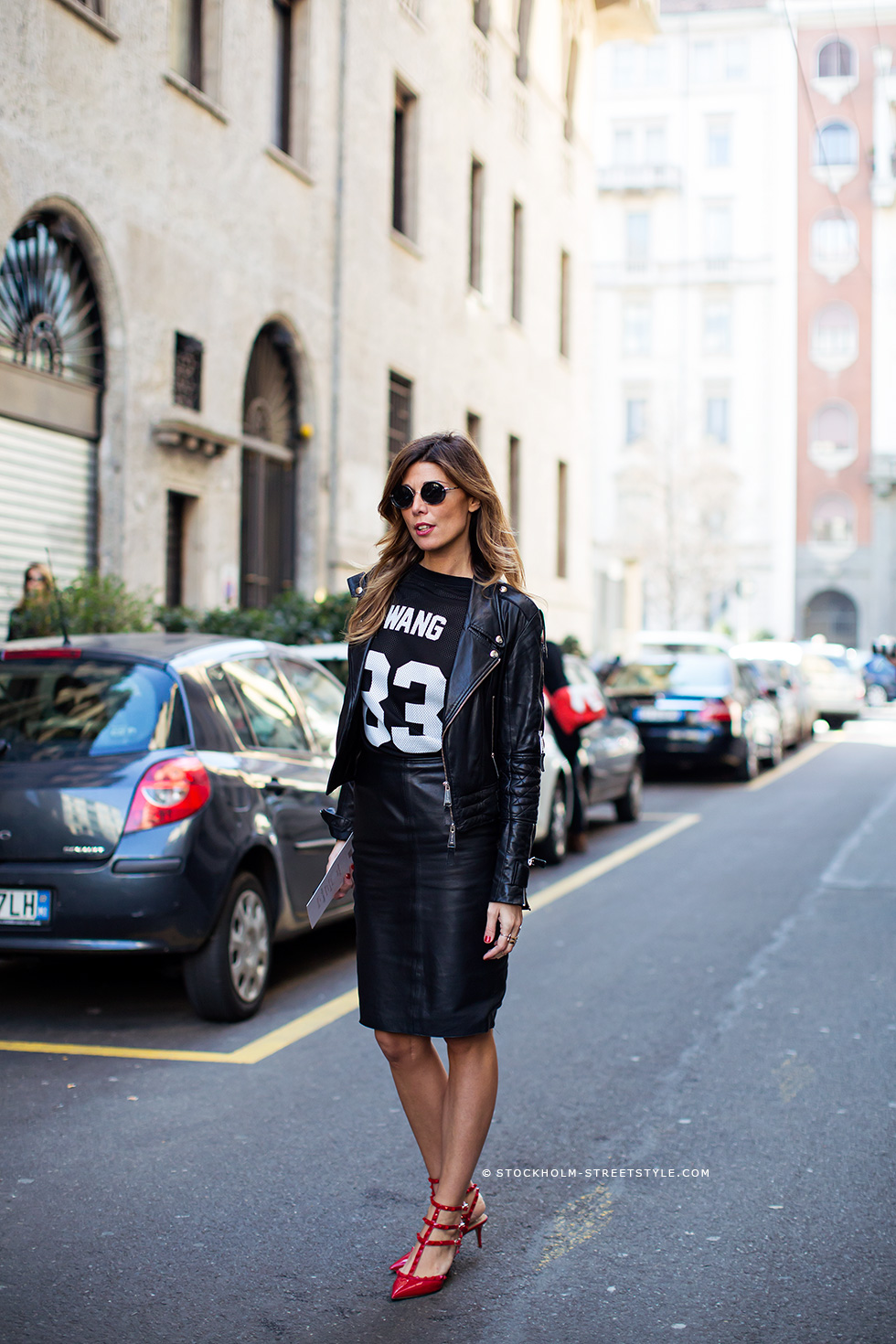18 Ways to Style Your Favorite Leather Jacket with Skirt