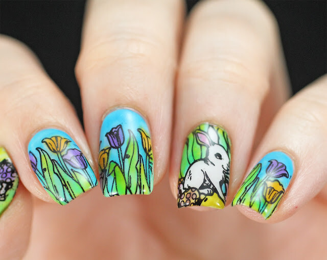 Nail Art Inspired by Spring: 18 Gorgeous Nail Designs - spring nail design, spring nail art, Spring nail, floral nail art